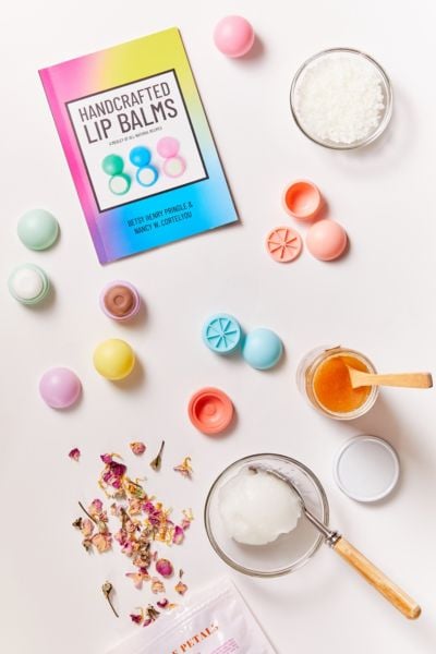 Handcrafted Lip Balms Book and DIY Lip Balm Gift Set