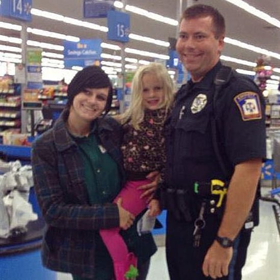Police Officer Buys Car Seat