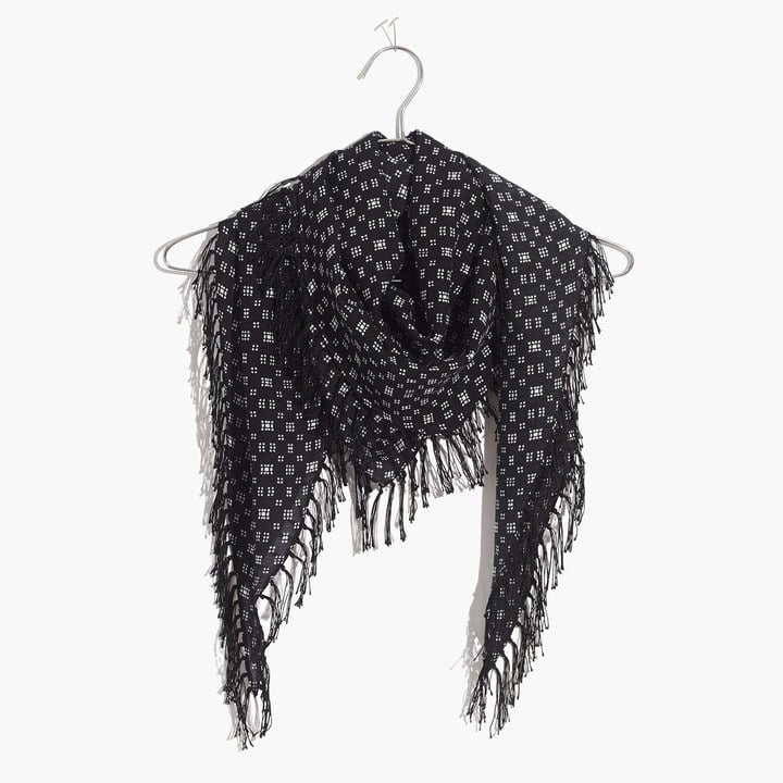 Madewell Diamond-Shaped Print Scarf