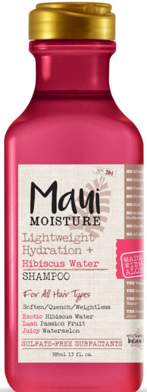 Maui Moisture Lightweight Hydration + Hibiscus Water Shampoo