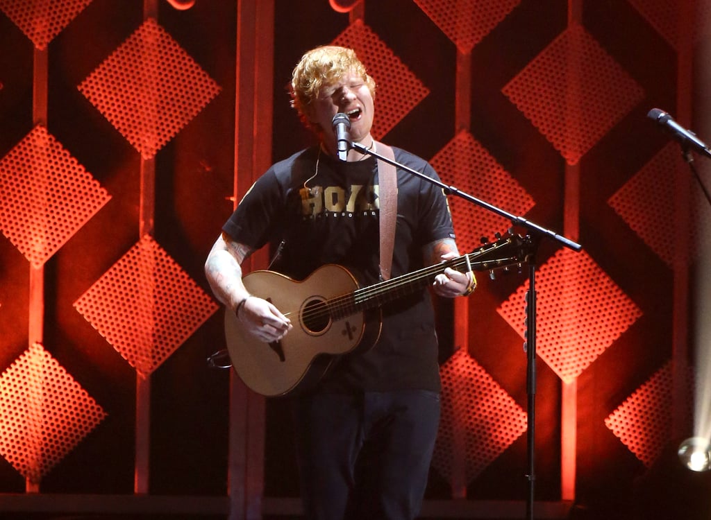 Pictured: Ed Sheeran