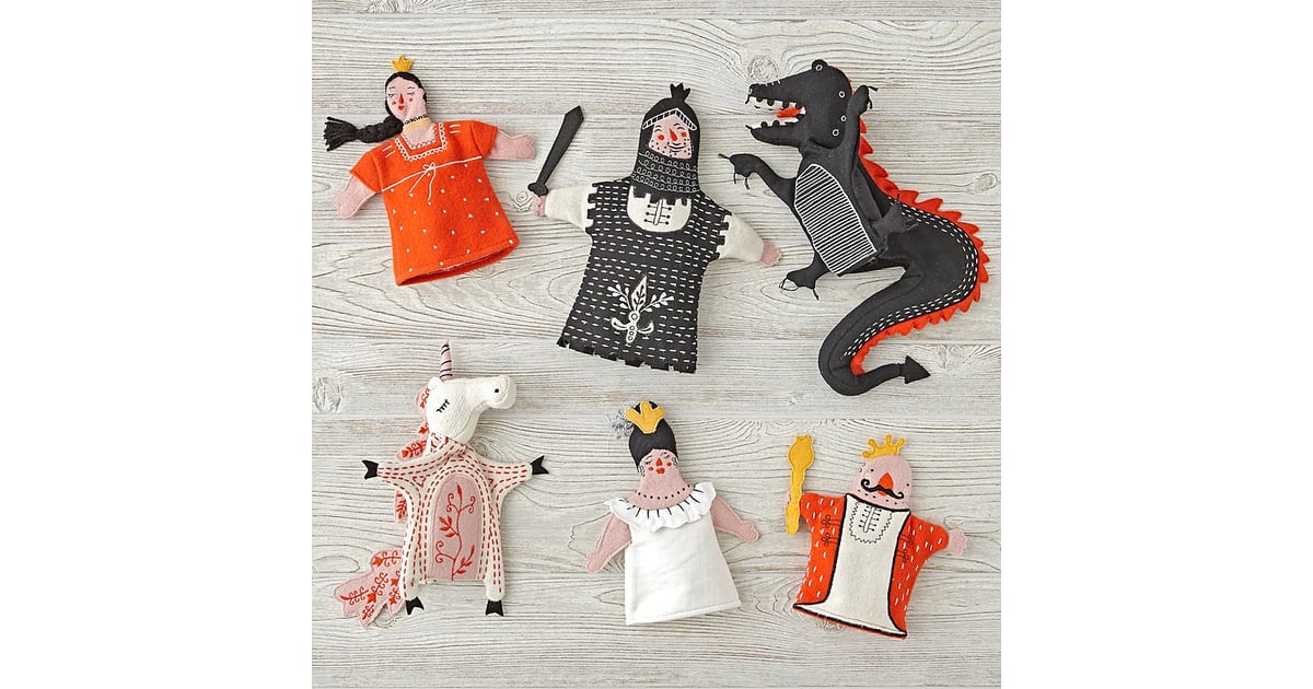 The Land of Nod Medieval Hand Puppets | Gifts For Toddlers Under $25 ...