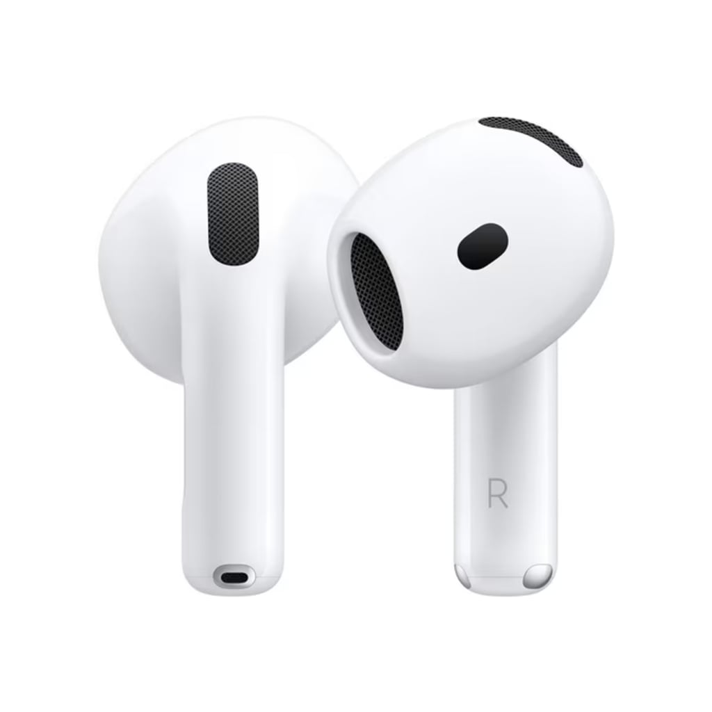 Apple AirPods 4 Wireless Earbuds With Active Noise Cancellation ($110, originally $179)
If you're still using the OG AirPods you bought in 2017 — or you've somehow never owned a pair at all — Walmart has a major deal on Apple's newest model with Active Noise Cancellation. (Bye, subway rumble and office chatter.) They're the best version yet in terms of microphones and sound quality, and there's also a non-ANC option ($69, originally $129) on sale for nearly half-off.