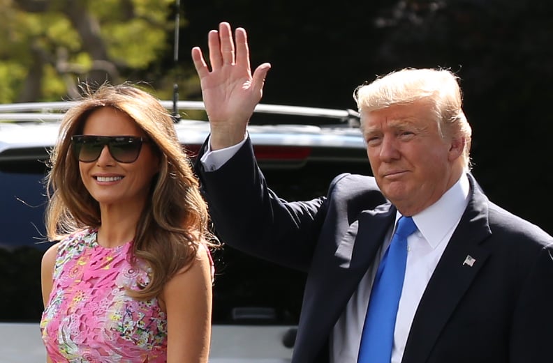 Melania trump top sunglasses gucci