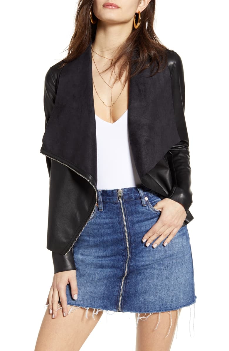 blank nyc drape jacket