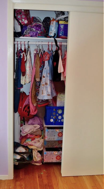 Organizing my closet with a little help from Kohl's - the stylish