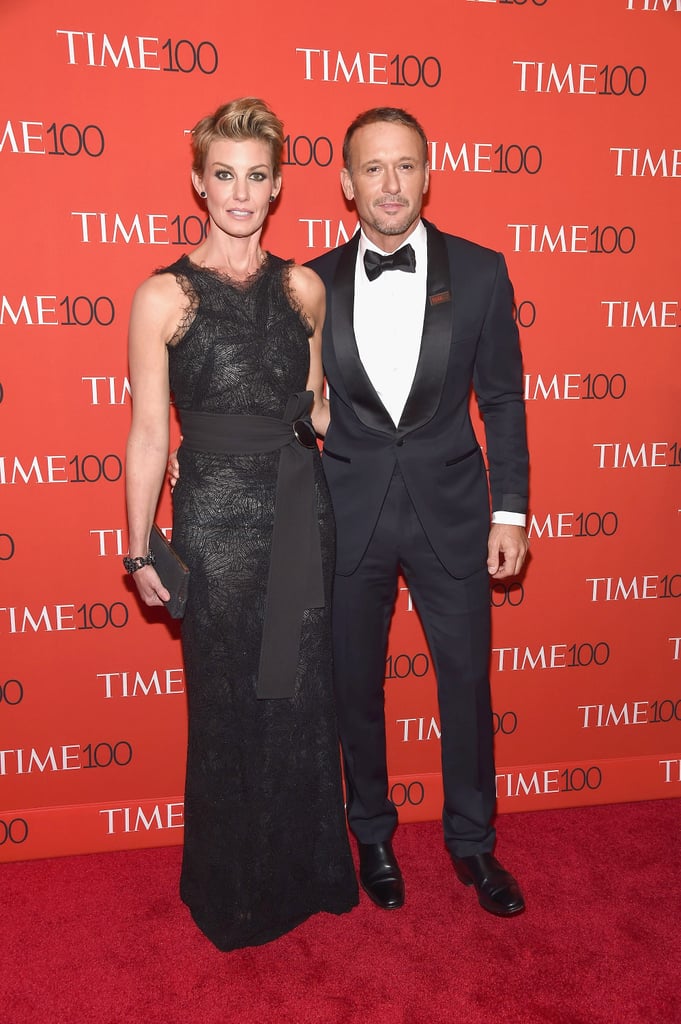 Faith Hill and Tim McGraw With Daughters at Time 100 Gala
