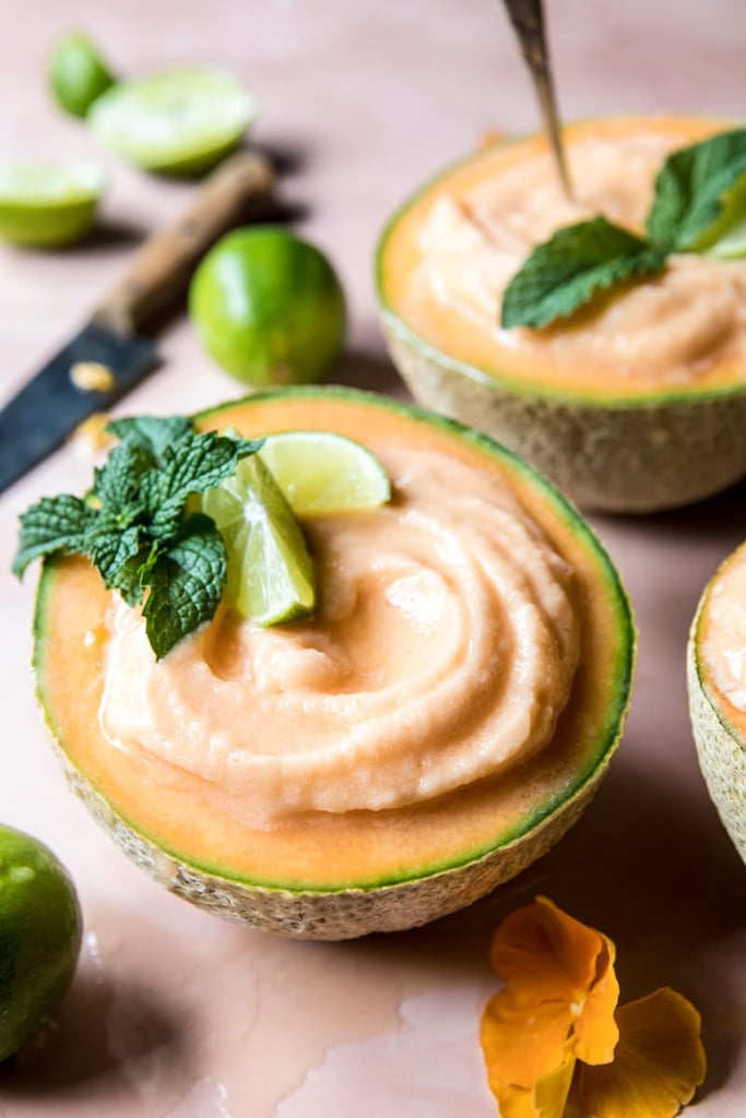 Frozen Cantaloupe Margarita