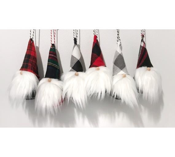 Handmade Gnome Ornaments