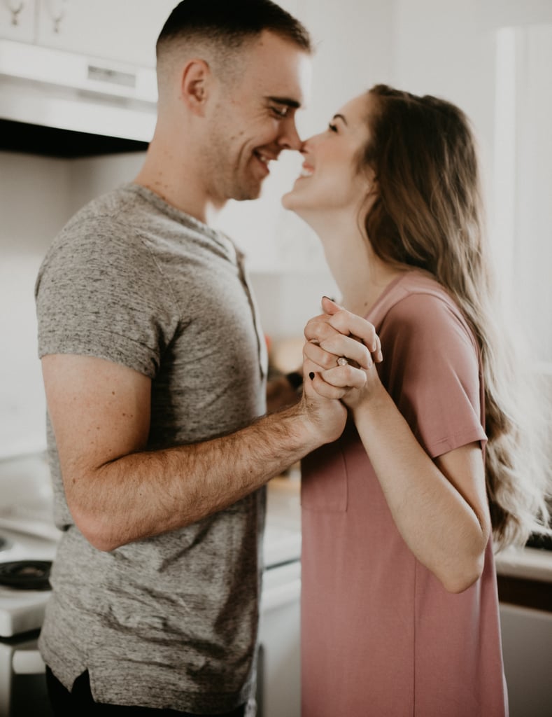 Champagne and Candy Engagement Shoot