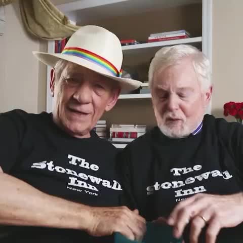 Ian McKellen and Derek Jacobi