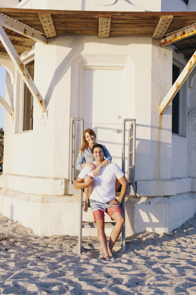 Casual Beach Engagement Shoot