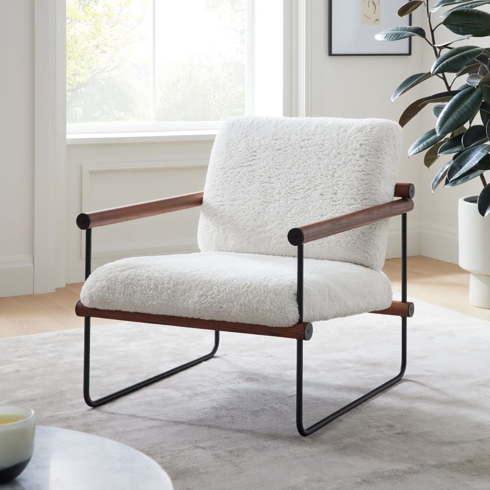 A Mid-Century Modern Piece: West Elm Ross Chair