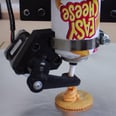 Finally!  A Mechanical Way to Make a Leaning Tower of Cheeza!