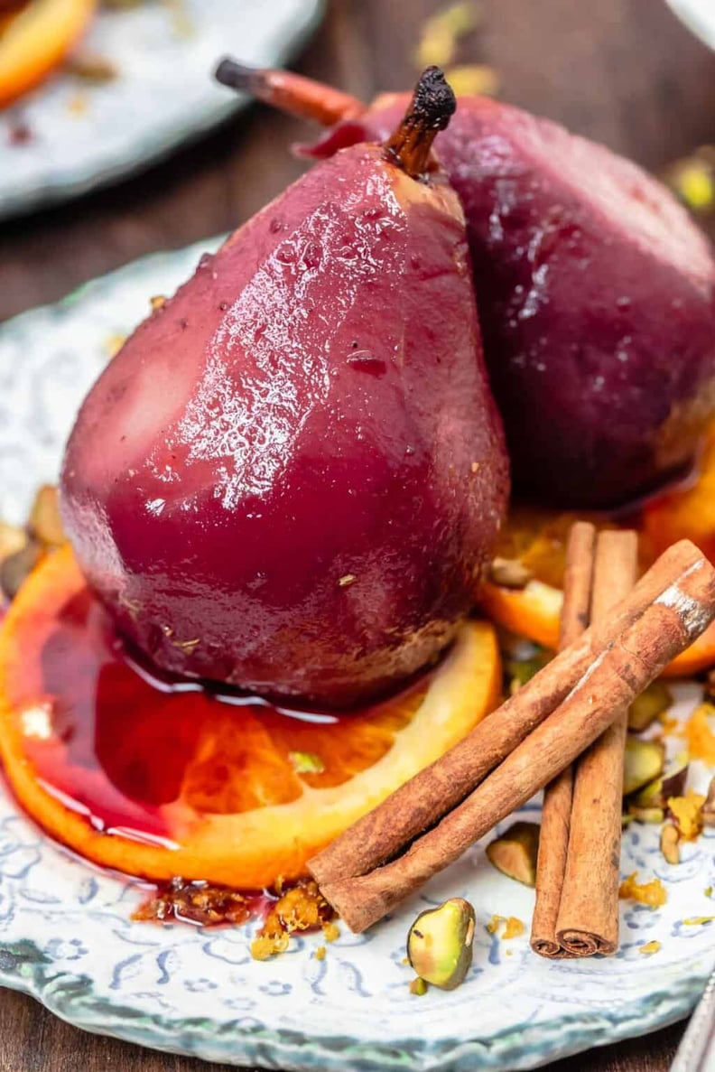 Passover Desserts: Red-Wine-Poached Pears
