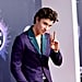 Shawn Mendes Wears an Indigio Suit and Necklaces to the AMAs