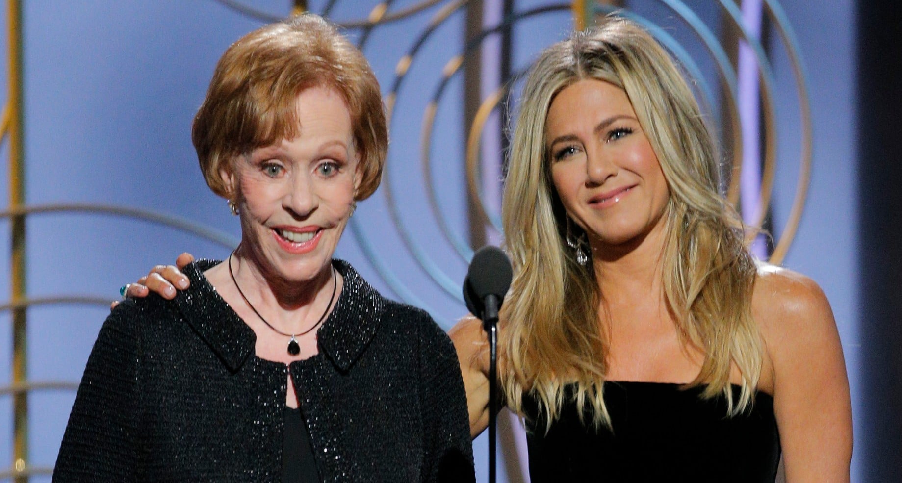 Why Did Jennifer Aniston Pull Carol Burnett's Ear? | PS Celebrity