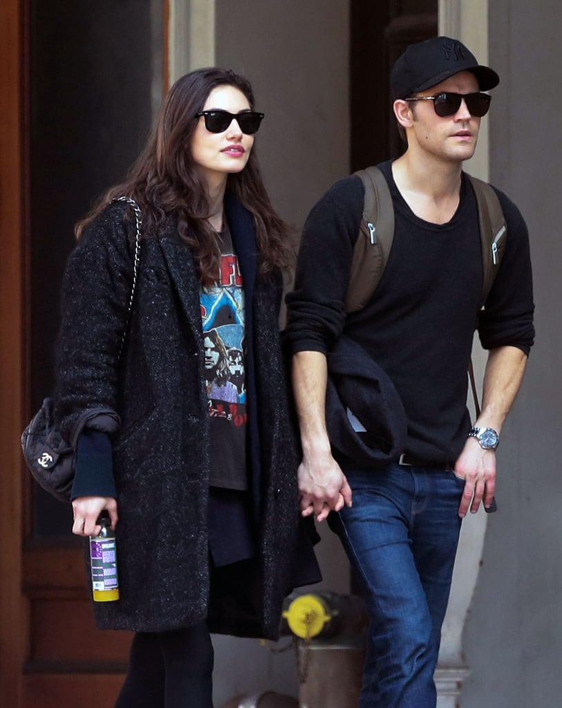 Phoebe Tonkin and Paul Wesley Hold Hands in NYC March 2016