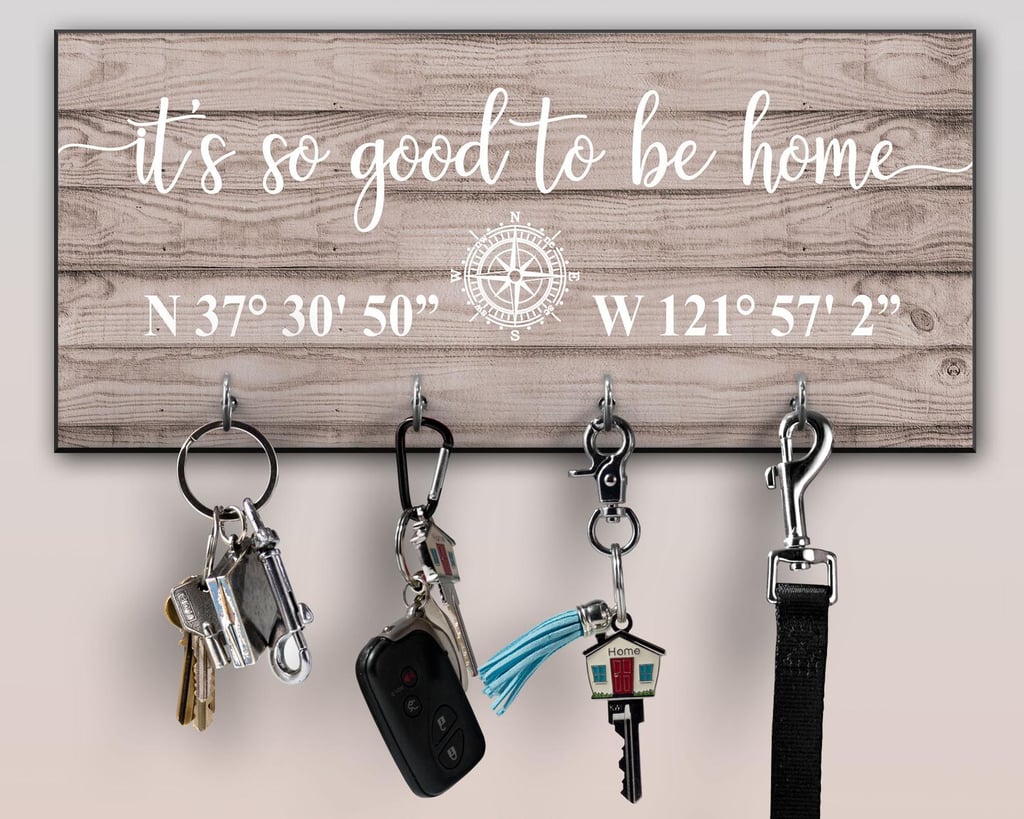 Personalized Key Ring Holder