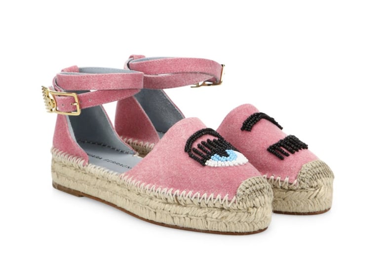 Chiara Ferragni Flirting Wink Espadrilles