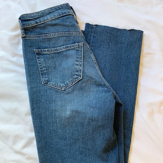 Old Navy High-Waisted Kicker Bootcut Ripped Jeans Review