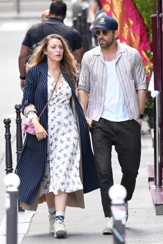Blake Lively and Ryan Reynolds in Paris