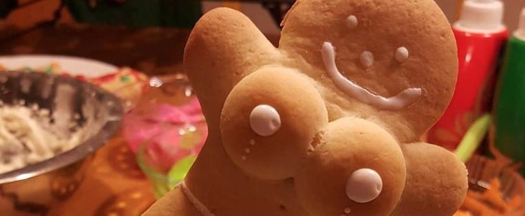 Breastfeeding Gingerbread Cookie