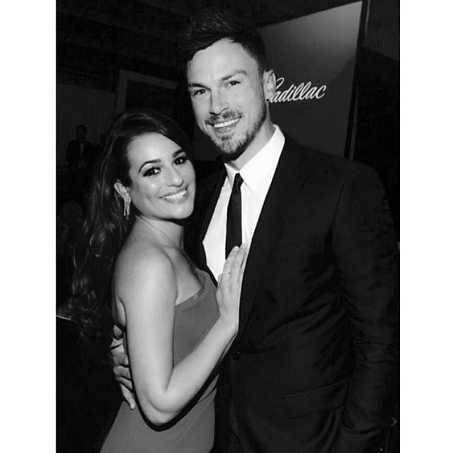 Lea Michele and Matthew Paetz 1-Year Anniversary