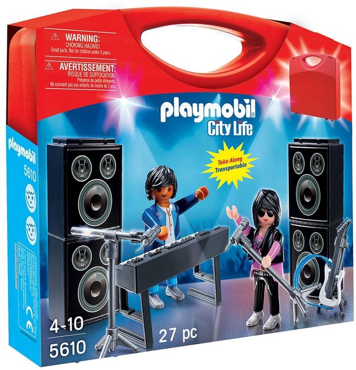Playmobil City Life PopStars Band Carry Case Set ($12, originally $14)