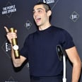 Noah Centineo Didn't Let Injury Stop Him From Celebrating at the People's Choice Awards