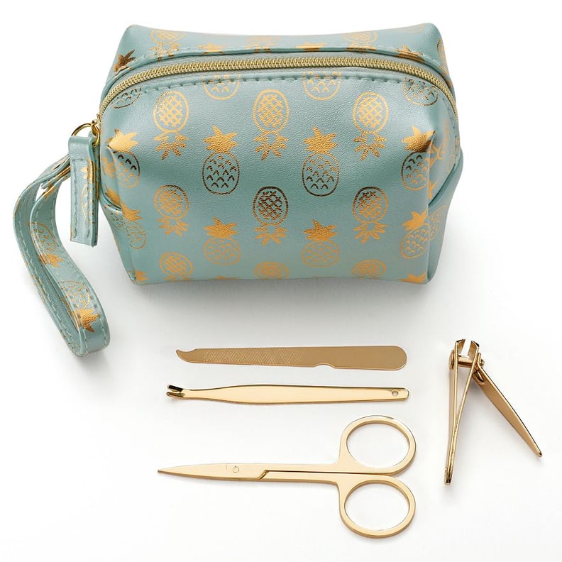 LC Lauren Conrad Pineapple Travel Manicure Kit