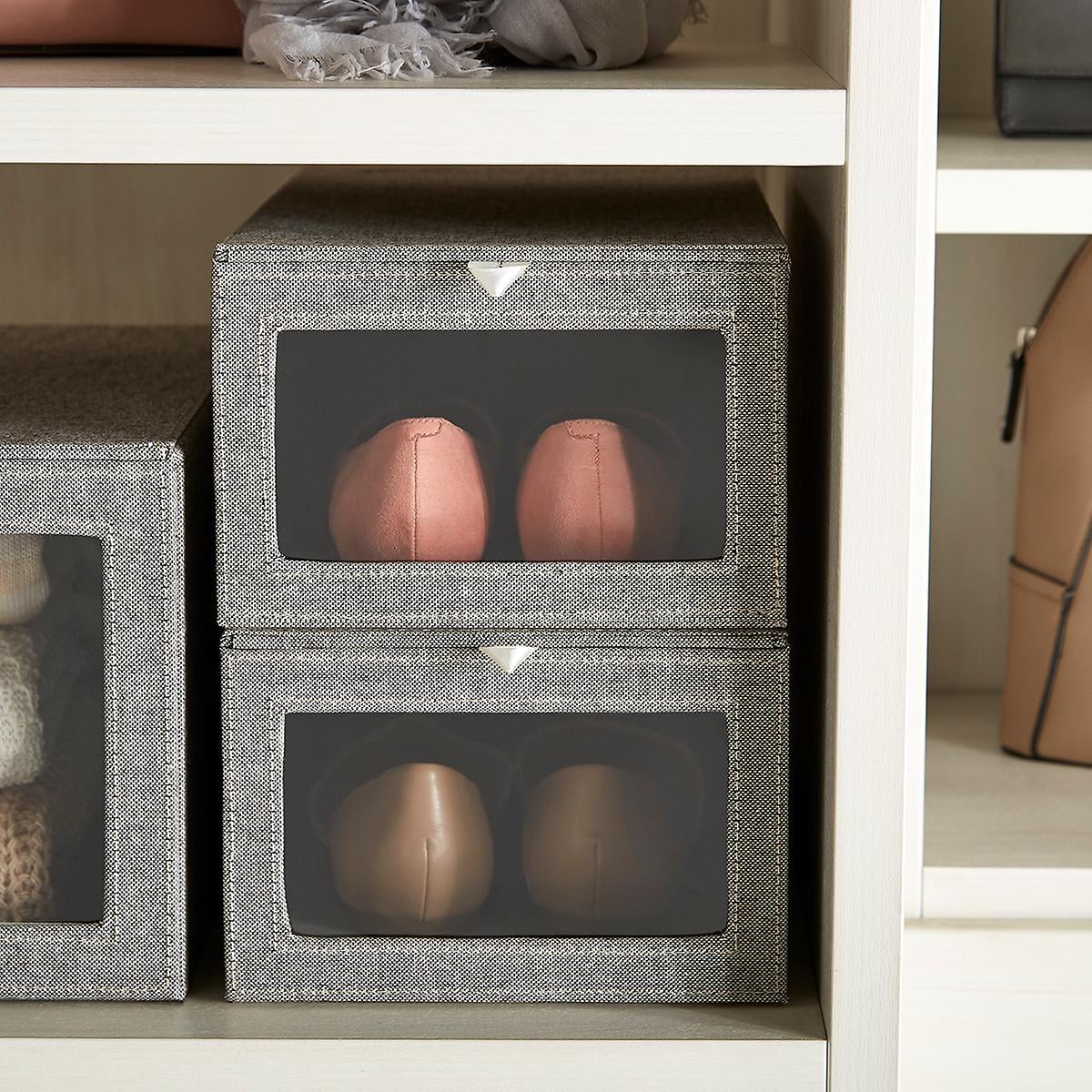 Grey Drop Front Shoe Box For Less Than 25 You Can Transform