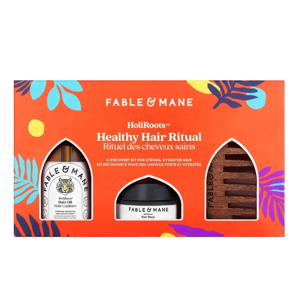 Best Beauty Gifts: Fable & Mane HoliRoots Healthy Hair Ritual