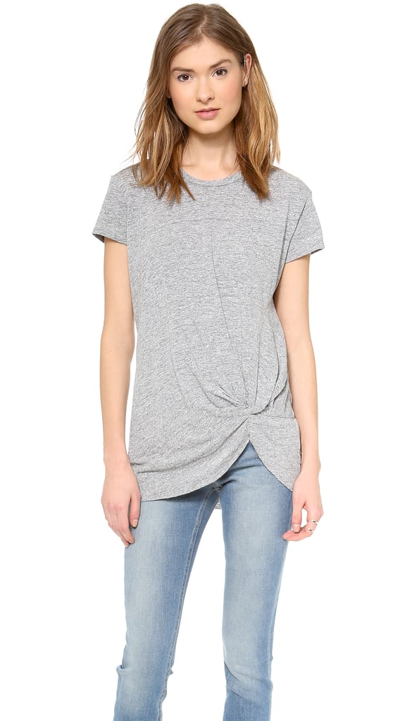 Stateside Knotted T-Shirt | Knot Clothing Trend | POPSUGAR Fashion Photo 9