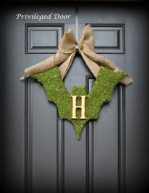 Bat Door Hanger Halloween Door Decor POPSUGAR Home Photo 4