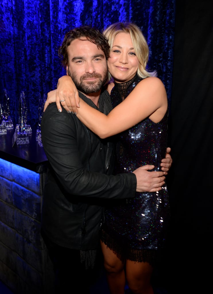 Kaley Cuoco Johnny Galecki at People's Choice Awards 2016