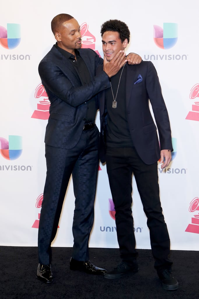 Will and Jada Pinkett Smith at the 2015 Latin Grammys