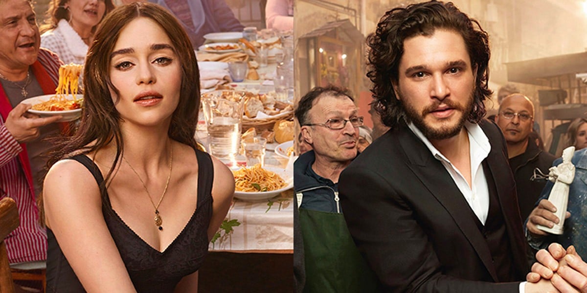 Emilia Clarke Kit Harington Dolce Gabbana Fragrance Campaign