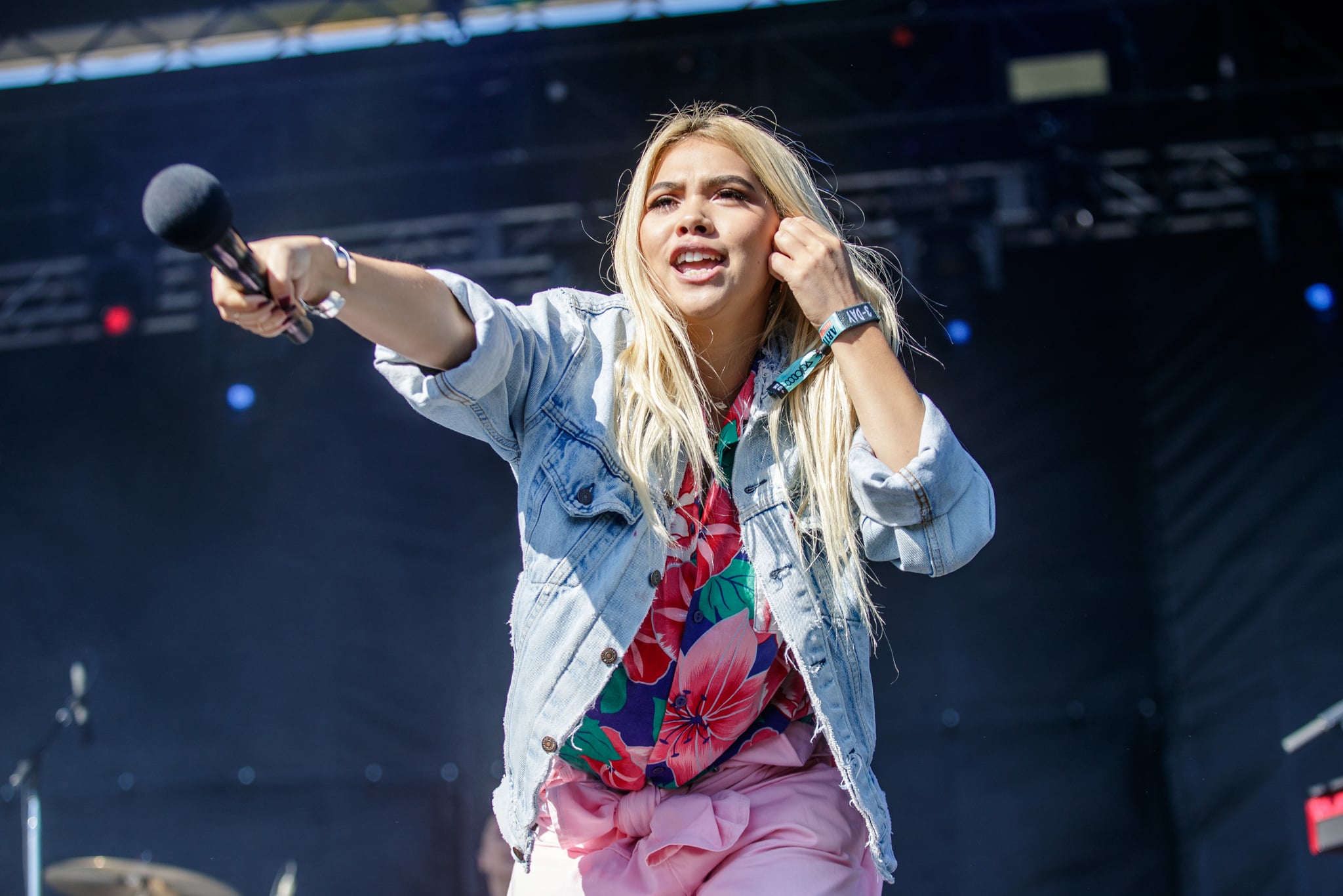 NEW ORLEANS, LA - OCTOBER 28:  Hayley Kiyoko performs during the Voodoo Music + Arts Experience at City Park on October 28, 2017 in New Orleans, Louisiana.  (Photo by Josh Brasted/WireImage)