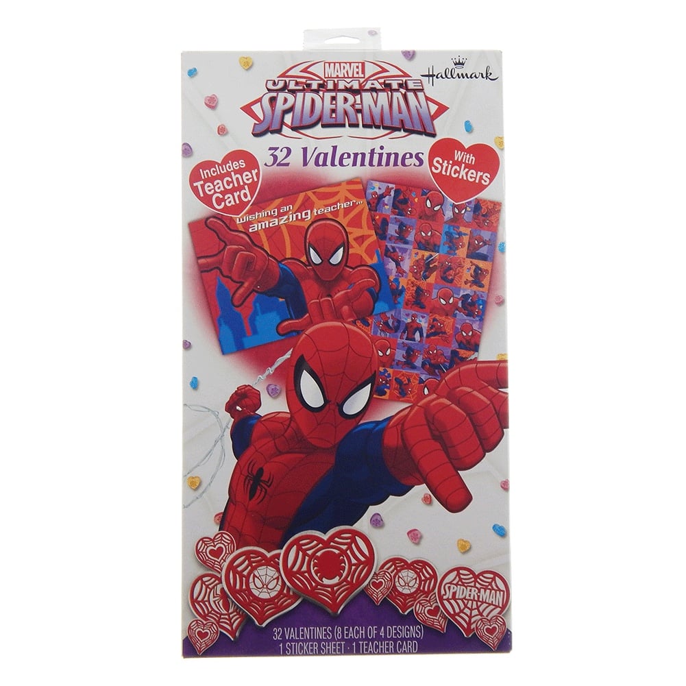 Spiderman Valentines Cards