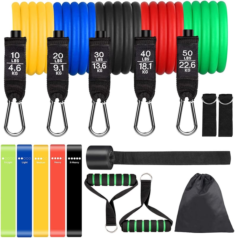 Colorsmoon Resistance Bands Set 16PCS