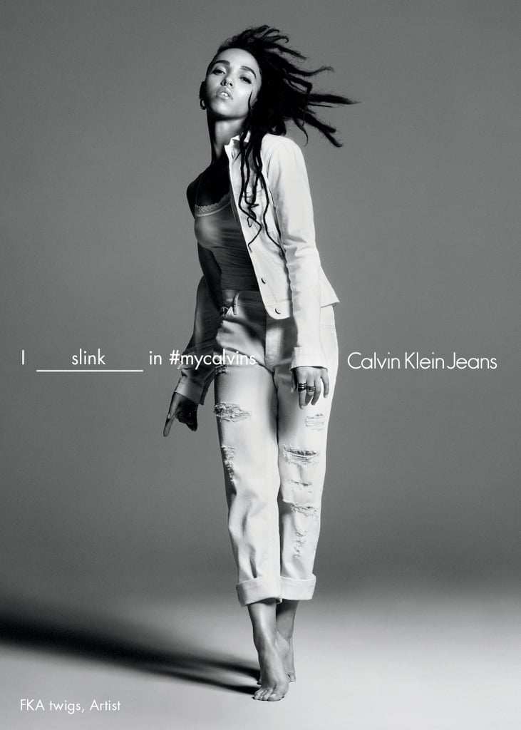 FKA Twigs Calvin Klein Jeans Campaign Spring 2016