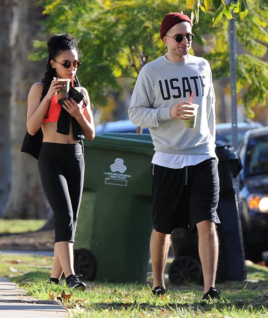 Robert Pattinson Touches FKA Twigs's Butt | Pictures