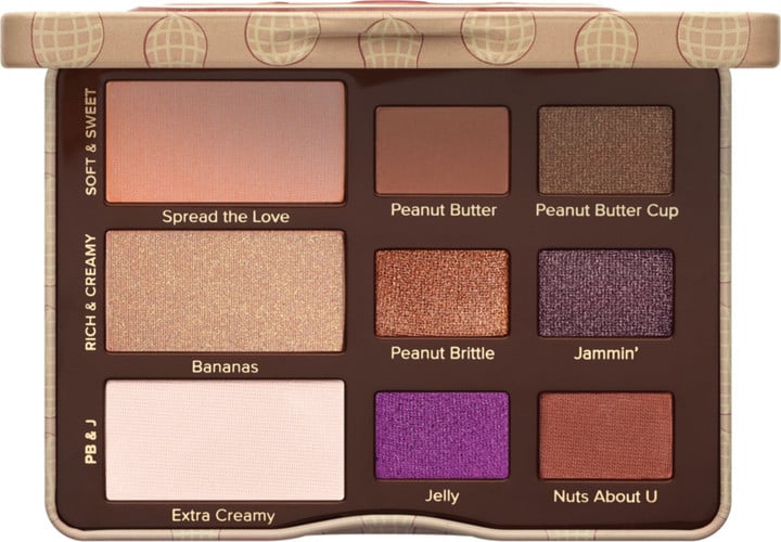 Too Faced Peanut Butter Jelly Eyeshadow Palette Stop All
