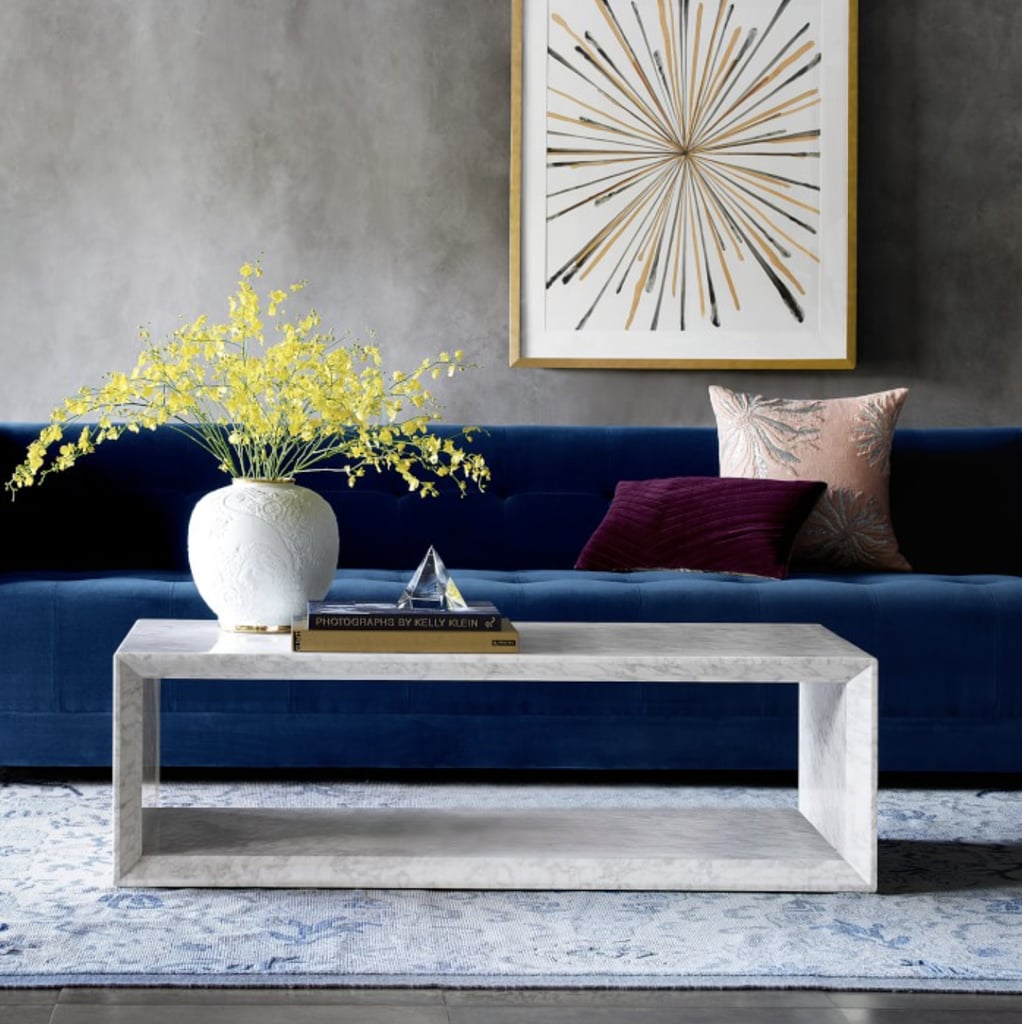 Bold Marble: Williams Sonoma Pierre Marble Coffee Table