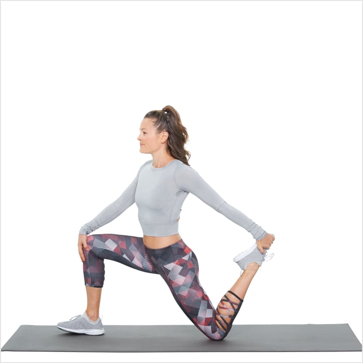 Quads: Kneeling Stretch List of Stretches POPSUGAR Fitness Photo 21
