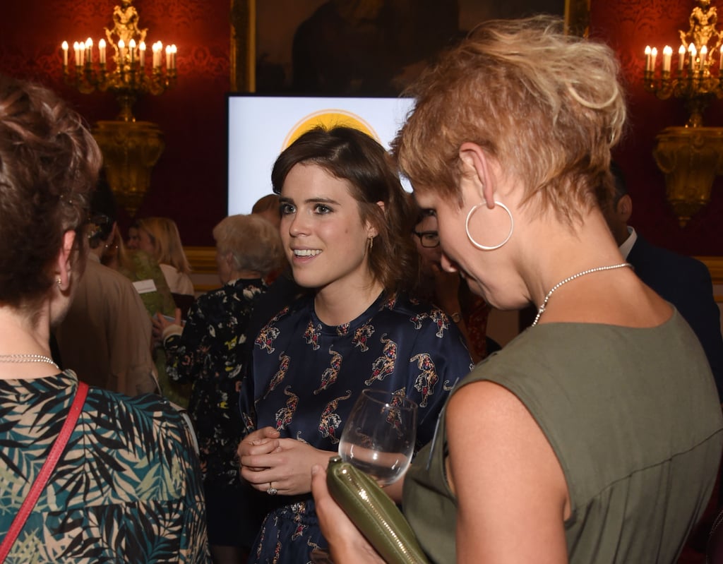 Princess Eugenie Sandro Tiger Dress