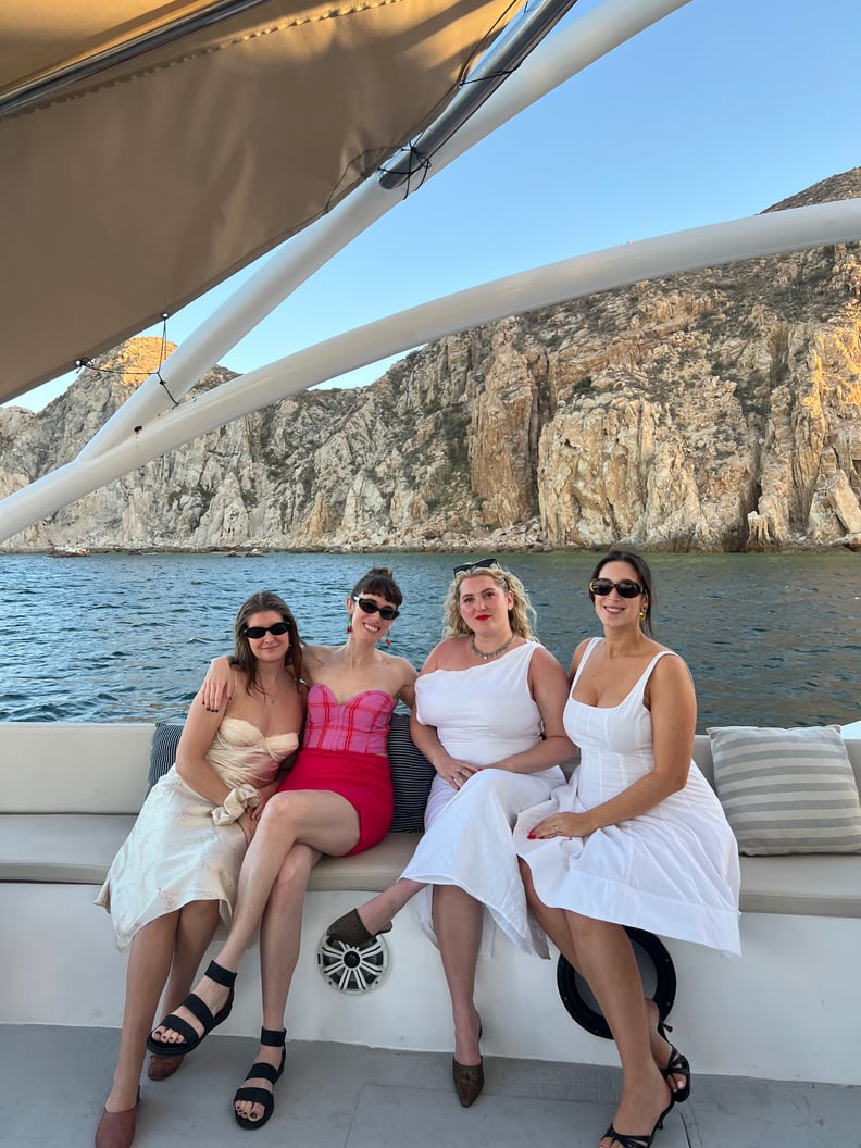 friends on a hatchelorette trip