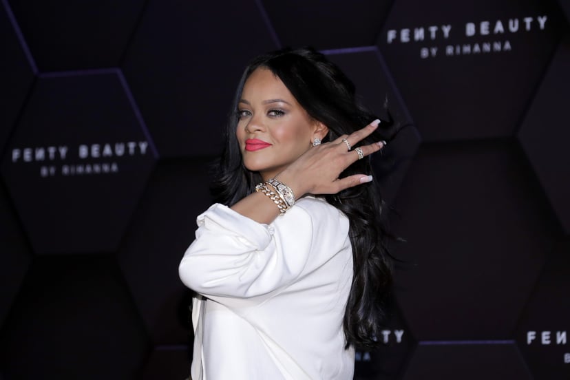 SEOUL, SOUTH KOREA - SEPTEMBER 17: Rihanna attends an event for 'FENTY BEAUTY' artistry beauty talk with Rihanna at Lotte World Tower on September 17, 2019 in Seoul, South Korea. (Photo by Han Myung-Gu/WireImage)