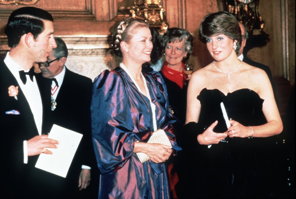 Princess Diana, Princess Grace of Monaco, and Prince Charles